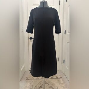 MM Lafleur Classic Black Quarter Sleeve Dress, size 6